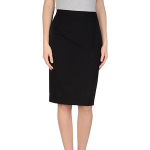 Dolce & Gabbana Black Wool Pencil Skirt 40IT - 2US - XS-S